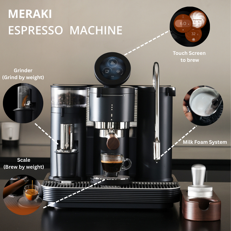 MERAKI 咖啡机补充图片。